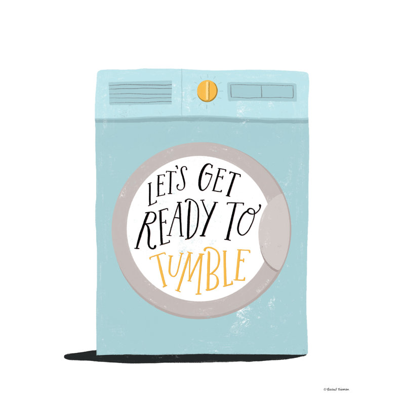 Laundry - Ready to Tumble par Rachel Nieman, Non, Cadre flottant érable, H 20 po x l 20 po