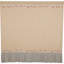 Rideau de douche simple 100% coton Cahoon