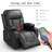 Lannah Faux Leather Recliner Massage Chair, Swivel Rocker Recliner with 360° Rotate & 125°  Reclining Rocking Chair With Two Cup Holders for home