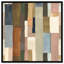 Woven Earthscape Canvas Abstract Print by Oliver Gal, Black Frame, 12 x 12-1611381854-1611381852