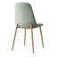Chaise d'appoint rembourrée en tissu-1606659676