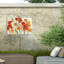 Décoration murale d'extérieur Poppies Melody I-768498056