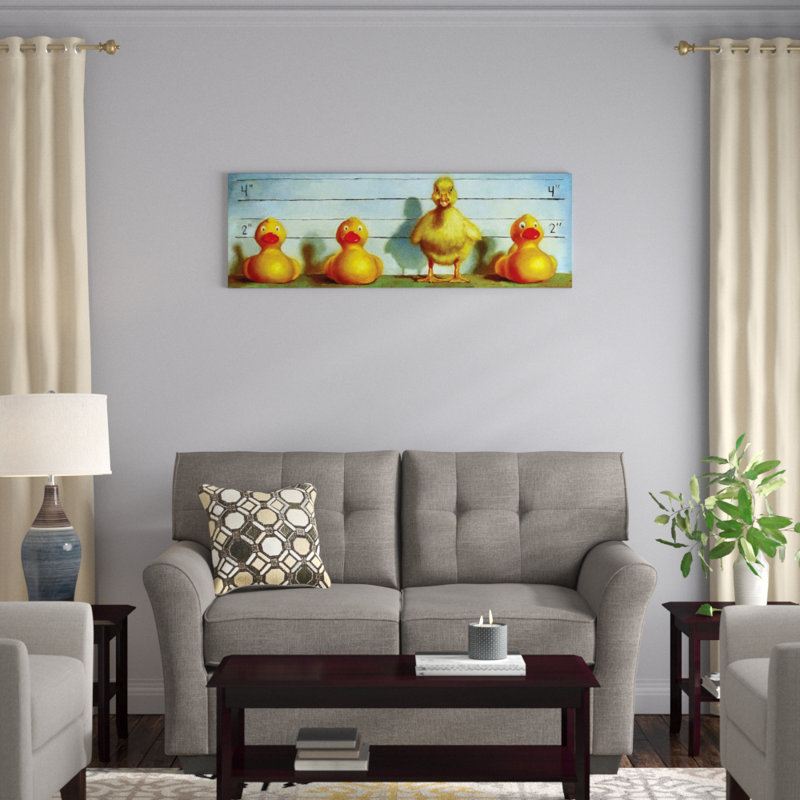 Art sur toile big lineup, H 12 po x l 36 po x P 1,5 po, Toile tendue