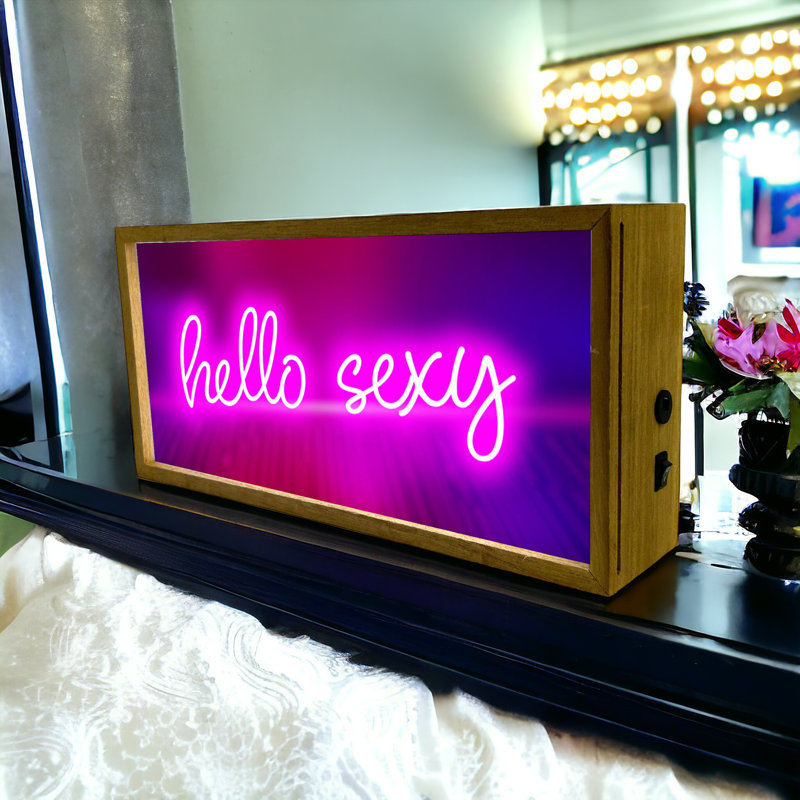 Suchin Hello Sexy 15" LED Sign