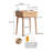 solid wood desk