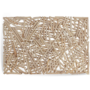 Décoration murale branche rectangulaire