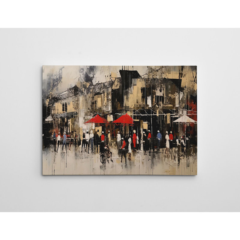 Peinture décorative sur toile