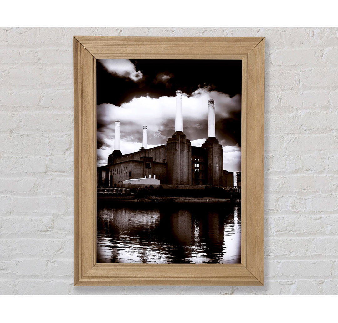 Battersea Power Station Gerahmter Druck