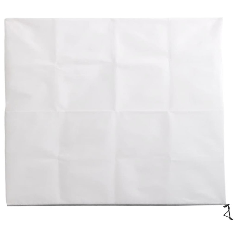 Binnie Plant Fleece Cover, 200cm H x 236cm W, White