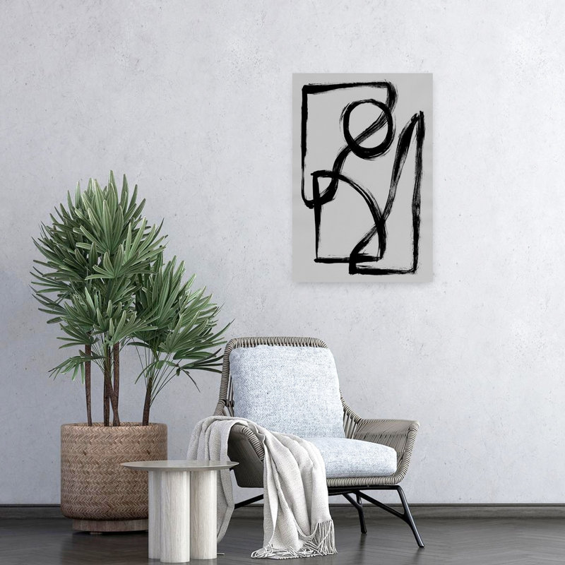 Art contemporain contemporain, H 24 po x l 16 po