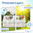 Plexalife Ultra Deluxe Compact Outdoor Seed Starter Greenhouse Cloche