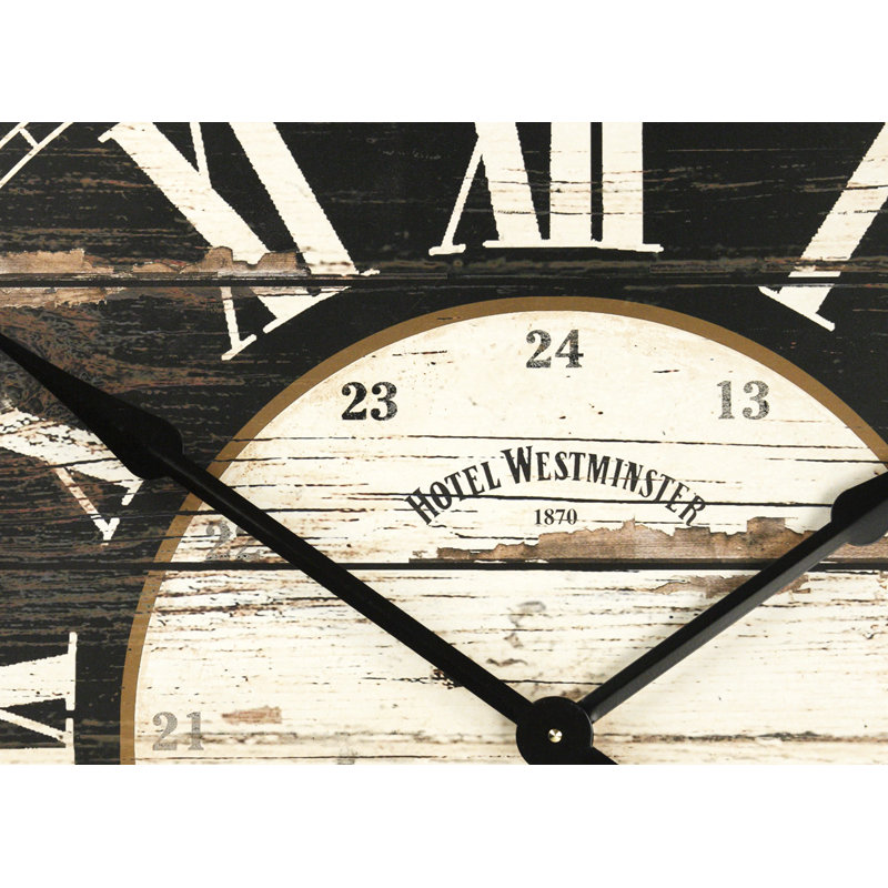 Wood Analog Wall Clock