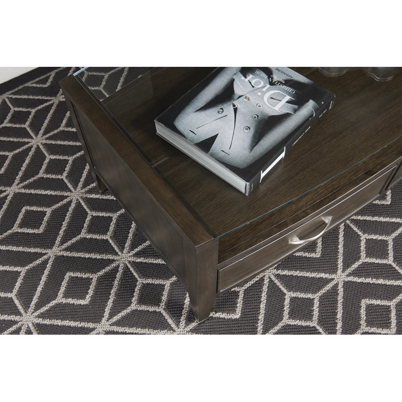 RECTANGULAR DRAWER COFFEE TABLE