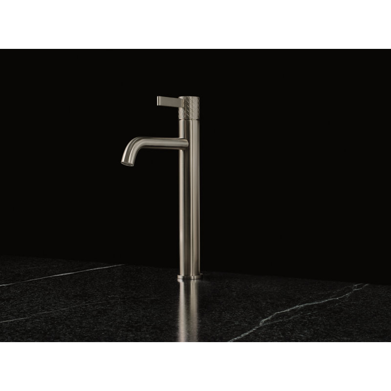 Tenerife Single Hole Bathroom Faucet, Polished Nickel