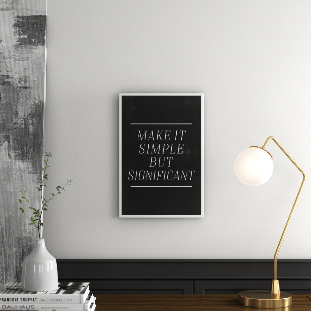 'Make It' Textual Art