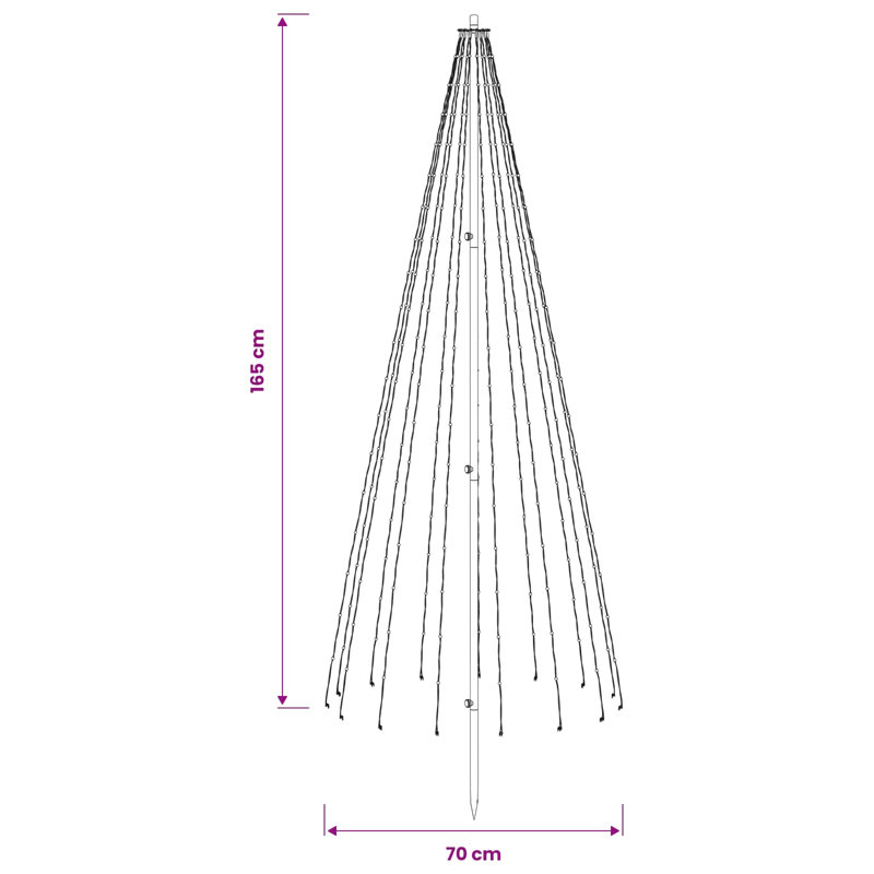 Christmas Tree, 165 cm