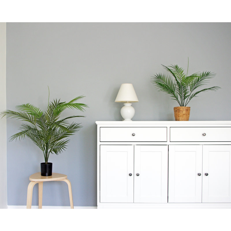Palmier Areca artificiel en pot, 36" H x 25" W x 25" D