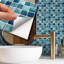 Metallic Self Adhesive Tile Stickers 15cm x 15cm-1267706167