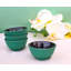 Ensemble de 4 mini tasses à thé japonaises Tetsubin en fonte texturée vert tendre-134531321