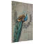 « peacock poises i », impression sur toile tendue