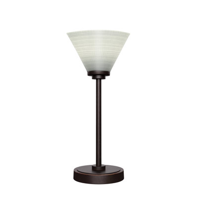 Aneka Accent Lamp Shown With 7" Matrix Glass