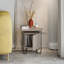 Chapman Bedside Table Versatile Nightstand with U-Shaped Metal Legs-919045606