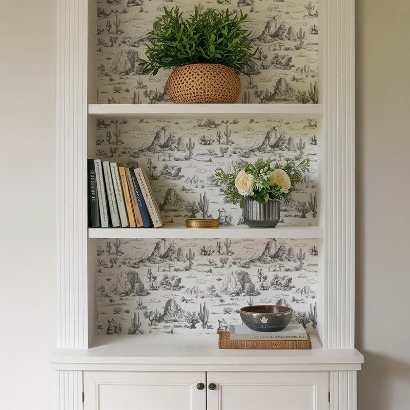 Papier peint adhésif Zone 51 Novelty Toile, Gris