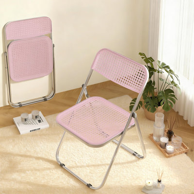 Plastic Stackable Folding Chair
