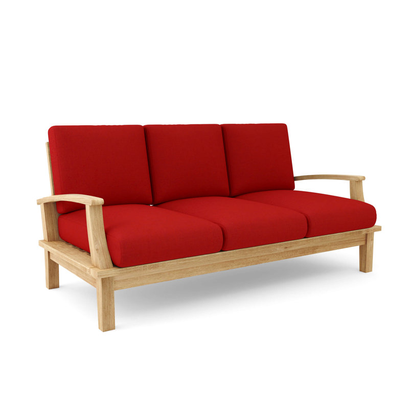 Brianna Outdoor 5 - Piece Teak Conversation Set