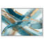 «Gold Accents I», impression sur toile encadrée bleue et dorée par Art Remedy, cadre en noyer, 30 x 20-819098873-819098874