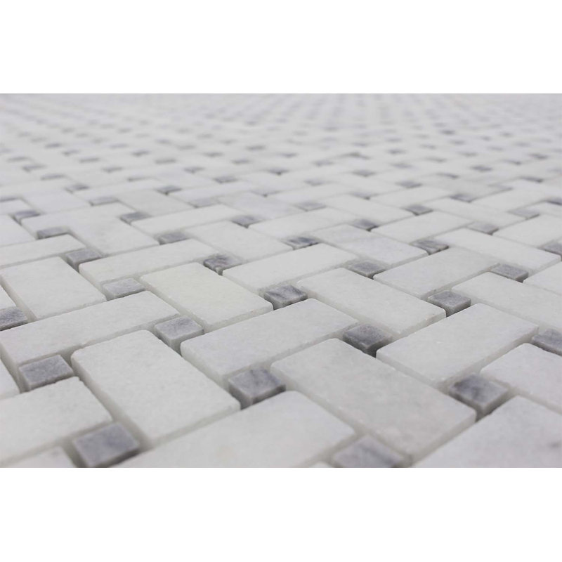 Panier impérial blanc / gris