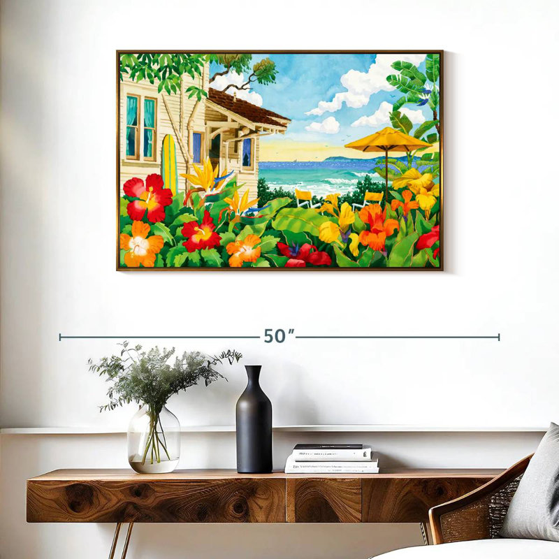 The Good Life, Cadre flottant doré, 37 po x 25 po