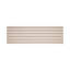Chemin de table French Home 18 po x 57 po à rayures crème, bleues et roses