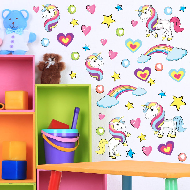 Unicorn Kids Wall Sticker