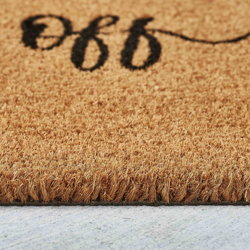  Paillasson d'extérieur en coir 18 po x 30 po Home Shoes