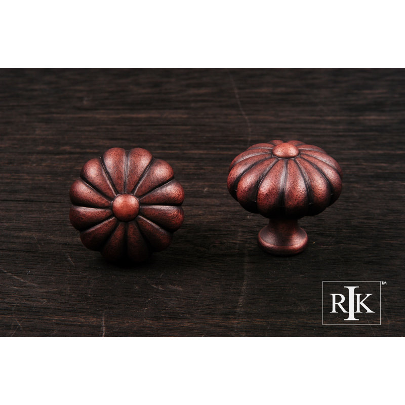 CK Series Knob, Distressed Copper, Small
