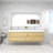 84'' Double Bathroom Vanity with Acrylic Top-1323390684