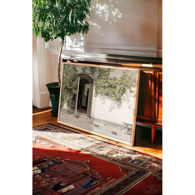 Peinture décorative encadrée