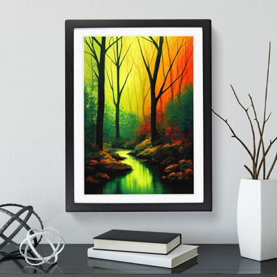 Forest Stream No.2 - Single Picture Frame Painting