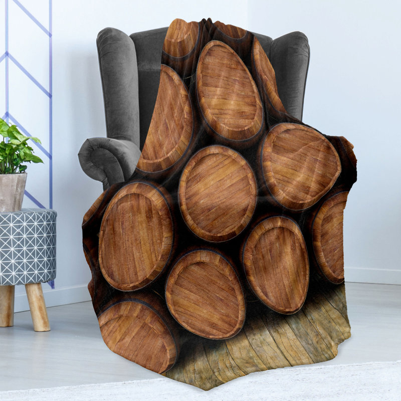 Fleece Throw Blanket, 70" W x 90" L