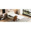 Lit simple blanc avec matelas de qualité pour matelas convertible au confort quotidien, fabrication dans n'importe quelle scène