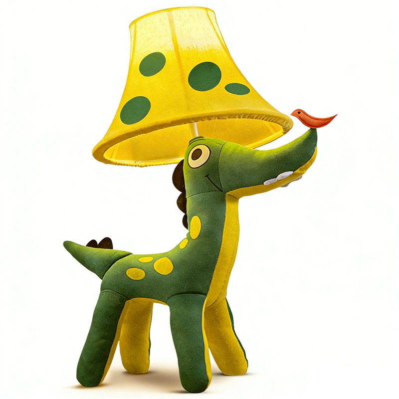 Lampe de table pour garçon, petite et mignonne lampe de chevet, idéale pour les chambres de bébé, les chambres d'enfant et les salons, base de lampe E26, 20 pouces.