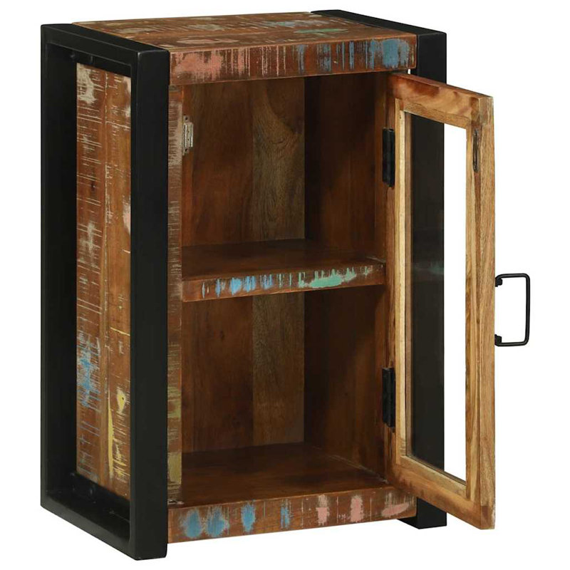 Bathroom Cabinet 40 X 30 X 60 Cm Solid Reclaim Wood, Brown
