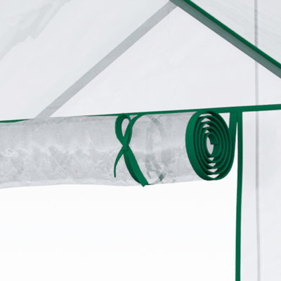 Portable Greenhouse, 5' X 2.5' 6.5', 3 Shelves, Weatherized Cover, Rejuvenate Backyard Garden 6.5' Greenhouse Kit, With Tier Clear Plastic Strengthen Defence