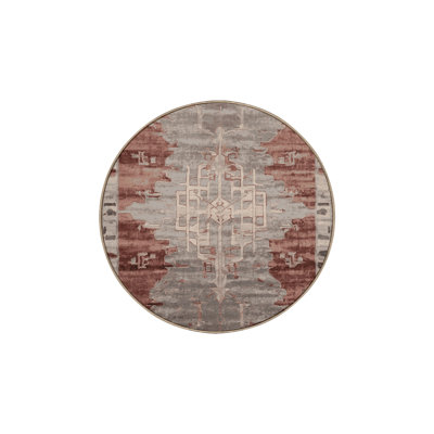 Machine Washable Brown Area Rug