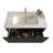 36" Floating Bathroom Vanity with Ceramic Sink