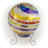 Abdirisaq Weather Resistant Abstract Gazing Ball-235396361