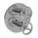 Slater 1/2" Round Thermostatic Trim Plate With Handle