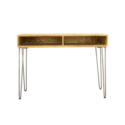 Stubbs 110cm Solid Wood Top Console Table