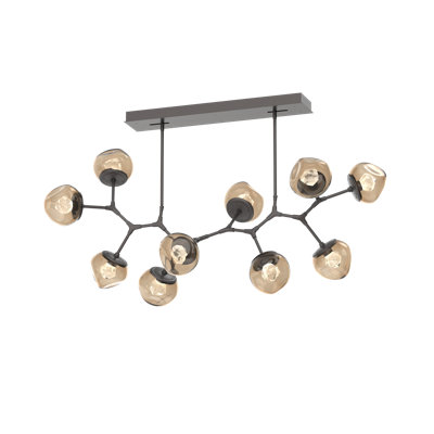 Luna 10 - Light LED Chandelier